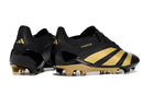 Chuteira Campo Adidas Predator Elite FG Preta e Dourado
