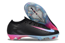 Chuteira Campo Nike Air Zoom Mercurial Vapor 16 Elite FG Preta, Rosa e Azul