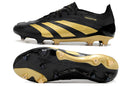 Chuteira Campo Adidas Predator Elite FG Preta e Dourado