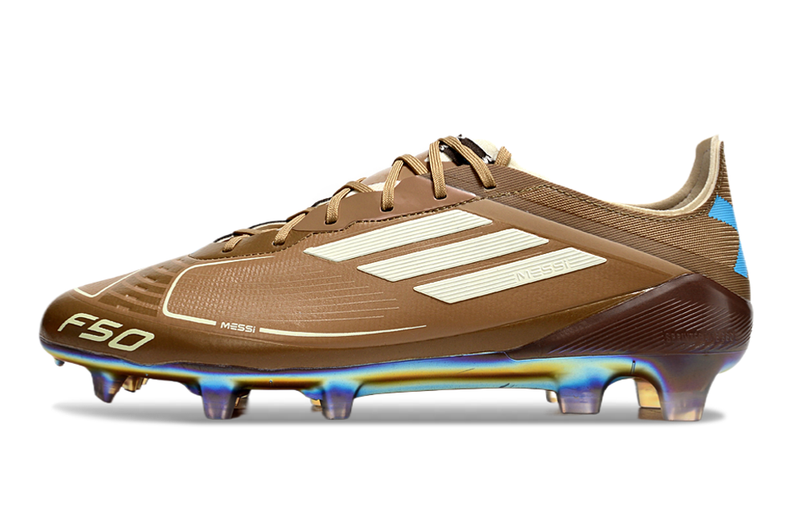 Chuteira Campo Adidas F50 FG Marrom