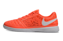 Chuteira Futsal Nike Lunar Gato II IC Laranja e Branco