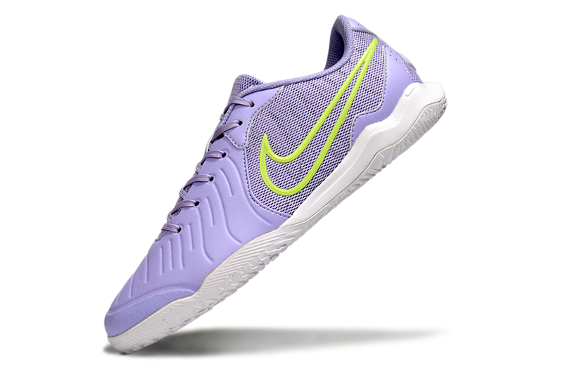 Chuteira Futsal Nike Tiempo Legend 10 Academy IC Roxo e Verde