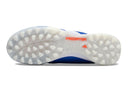 Chuteira Infantil Society Adidas Predator Elite TF Azul e Branco "Advancement Pack"