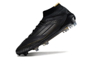 Chuteira Campo Adidas F50 Cano Médio FG Preto e Dourado