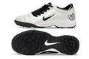 Chuteira Society Nike Total 90 TF Branco e Preto