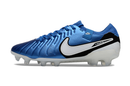 Chuteira Campo Nike Tiempo Legend 10 Elite FG Azul "Mad Ambition Pack"