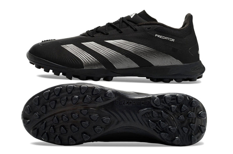 Chuteira Infantil Society Adidas Predator Elite TF Preta "Nightstrike Pack"
