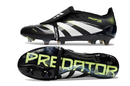 Chuteira Campo Adidas Predator FT 30 Elite FG Preto, Branco e Verde
