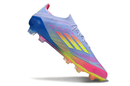 Chuteira Campo Adidas F50 FG Azul e Rosa "Celestial Victory"