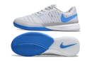 Chuteira Futsal Nike Lunar Gato II IC Cinza e Azul