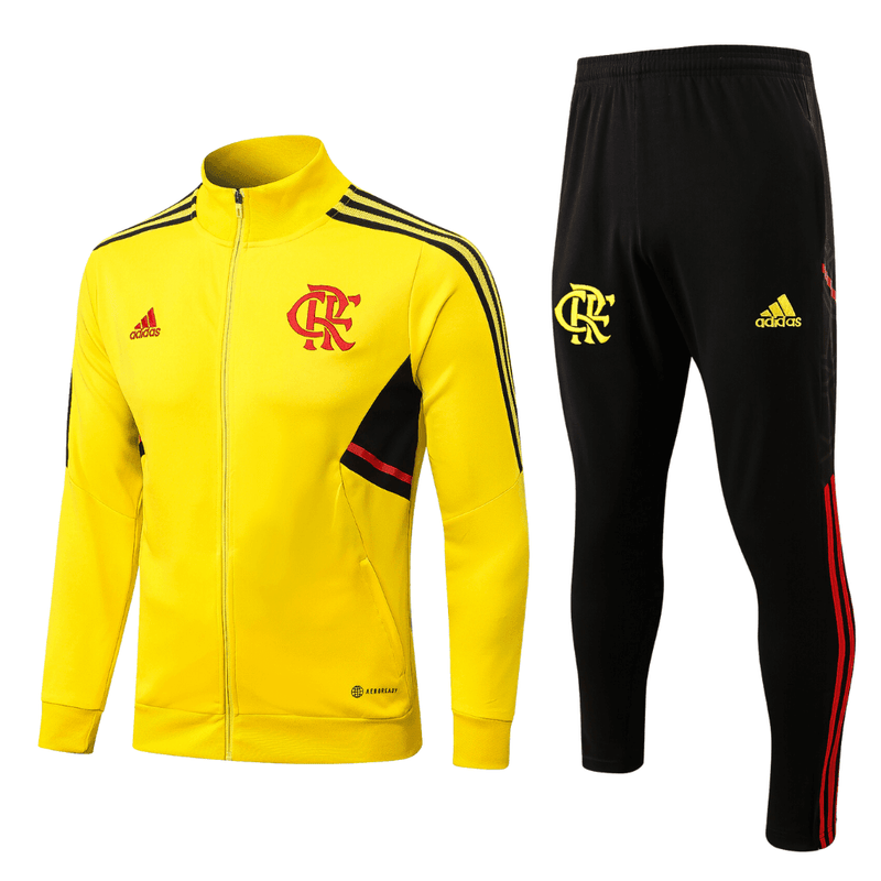 Conjunto de Frio Amarelo Flamengo