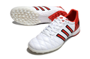 Chuteira Society Adidas AdiPure 11 Pro TF Branco e Vermelho
