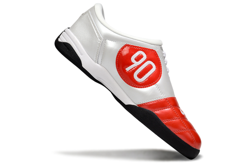 Chuteira Futsal Nike Total 90 IC Vermelha e Branca