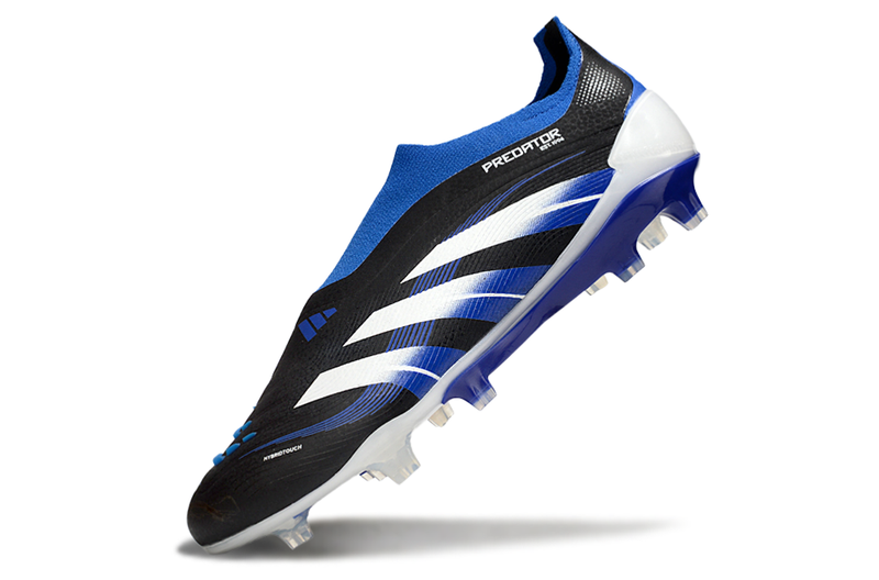 Chuteira Campo Adidas Predator LL Elite FG Preto, Azul e Branco