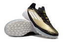 Chuteira Infantil Society Adidas F50 TF Dourada e Preta "Triunfo Dorado Pack"