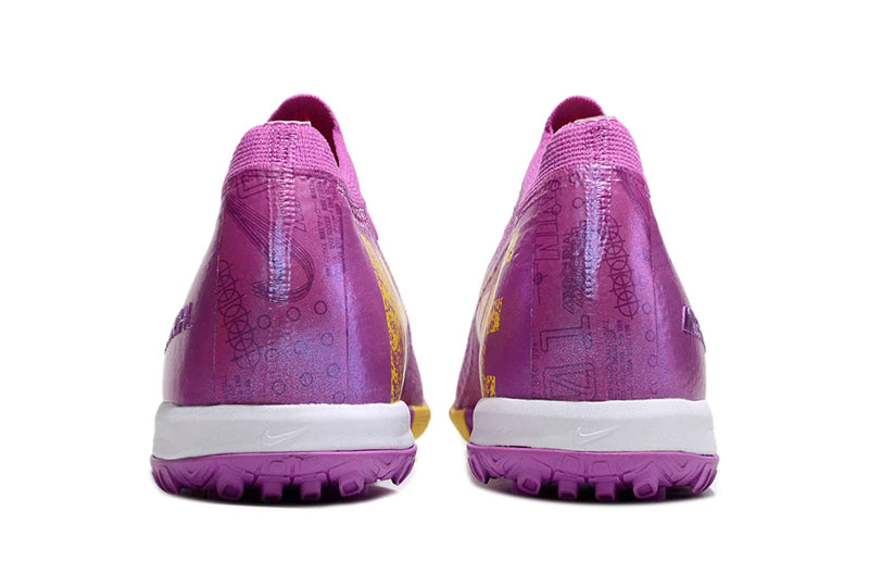 Chuteira Society Nike Air Zoom Mercurial Vapor 16 Elite TF Roxo