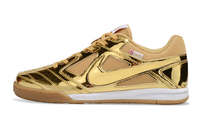 Chuteira Futsal Supreme X Nike SB Gato IC Dourado