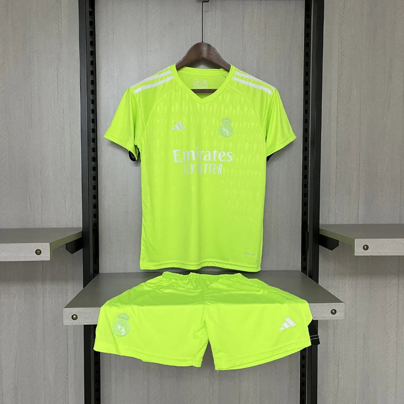 Conjunto Infantil Real Madrid Goleiro