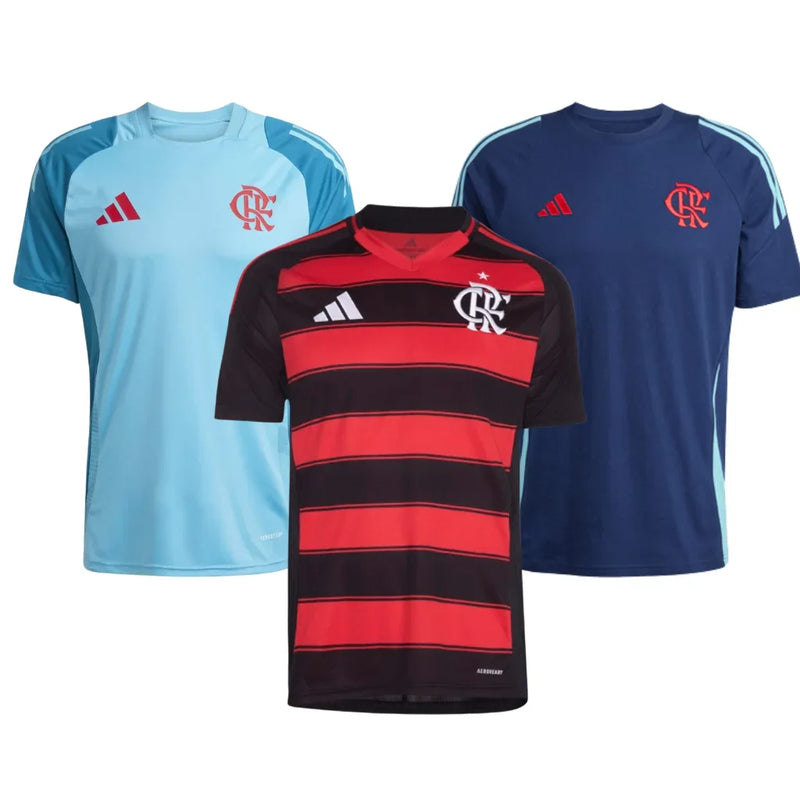 KIT LANÇAMENTO 3 CAMISAS MENGÃO 2025