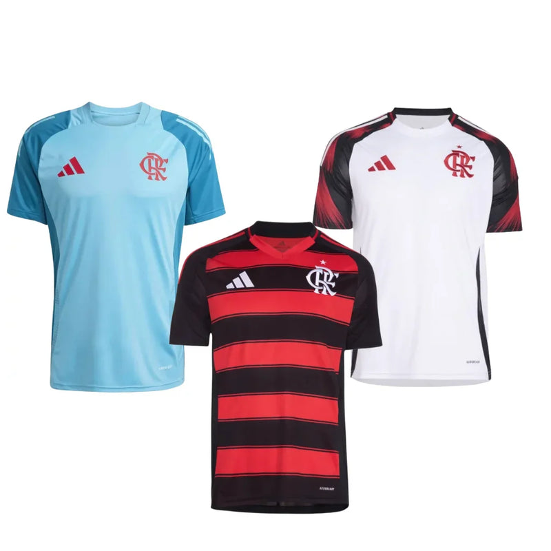 KIT LANÇAMENTO 3 CAMISAS MENGÃO 2025