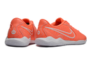 Chuteira Futsal Nike Tiempo Legend 10 Academy IC Laranja e Branco