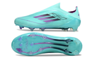 Chuteira Campo Adidas F50+ LL FG Verde e Roxa
