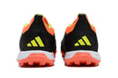 Chuteira Infantil Society Adidas Predator Elite TF Preta, Laranja e Branco "Solar Energy"