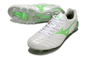 Chuteira Campo Mizuno Morelia Neo 4 Beta FG Branca e Verde