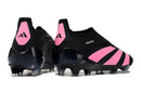 Chuteira Campo Adidas Predator LL Elite FG Preta e Rosa