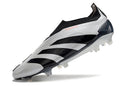 Chuteira Campo Adidas Predator LL Elite FG Prata e Preta