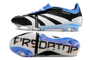 Chuteira Campo Adidas Predator FT 30 Elite FG Preto e Azul