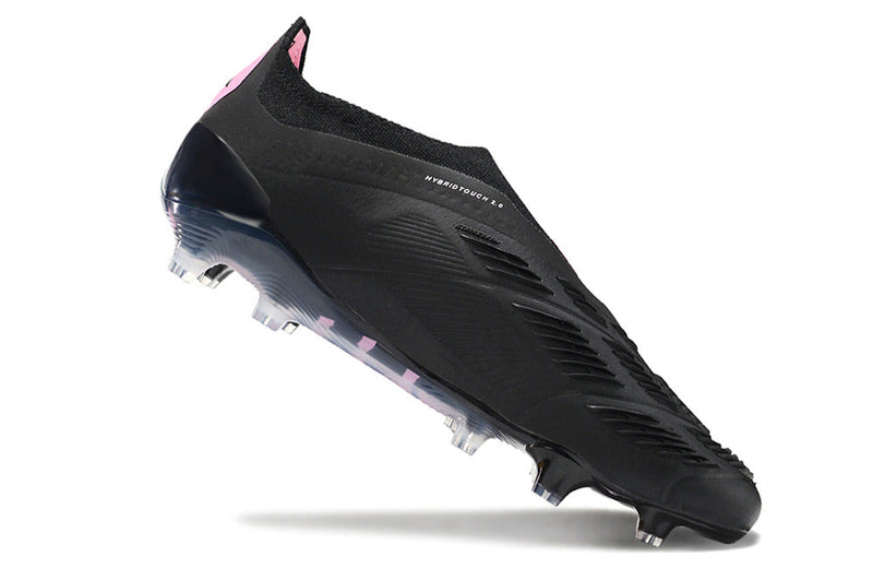 Chuteira Campo Adidas Predator LL Elite FG Preta e Rosa
