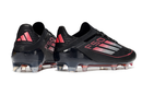 Chuteira Campo Adidas F50 FG Preto e Vermelho "Stealth Victory"