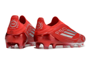Chuteira Campo Adidas F50+ LL FG Vermelha e Branca