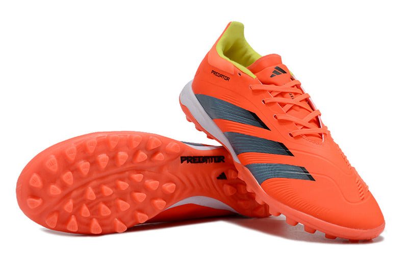 Chuteira Infantil Society Adidas Predator Elite TF Laranja "Predstrike Pack"