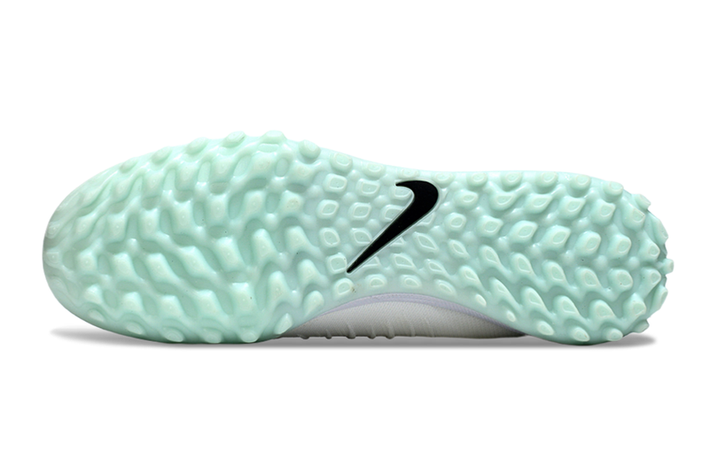 Chuteira Society Nike Phantom Luna 2 Elite TF Branco e Verde "Chromatic"