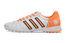 Chuteira Society Adidas AdiPure 11 Pro TF Branco e Laranja