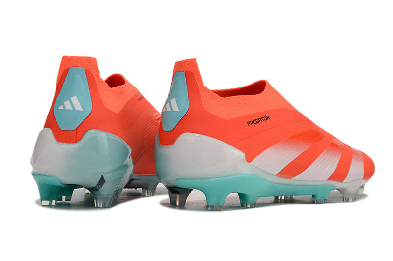 Chuteira Campo Adidas Predator LL Elite FG Laranja e Verde