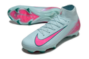 Chuteira Campo Nike Air Zoom Mercurial Superfly 10 Elite FG Verde e Rosa