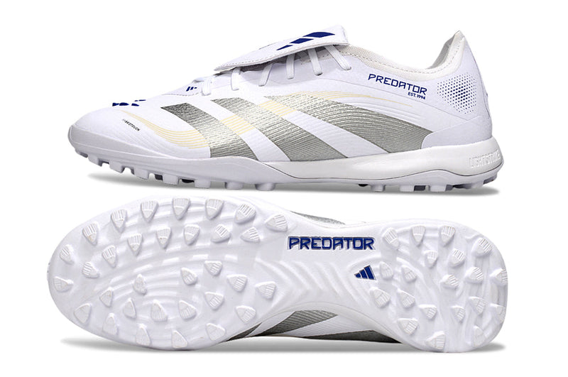 Chuteira Society Adidas Predator League Elite TF Branca "Polar Victory"