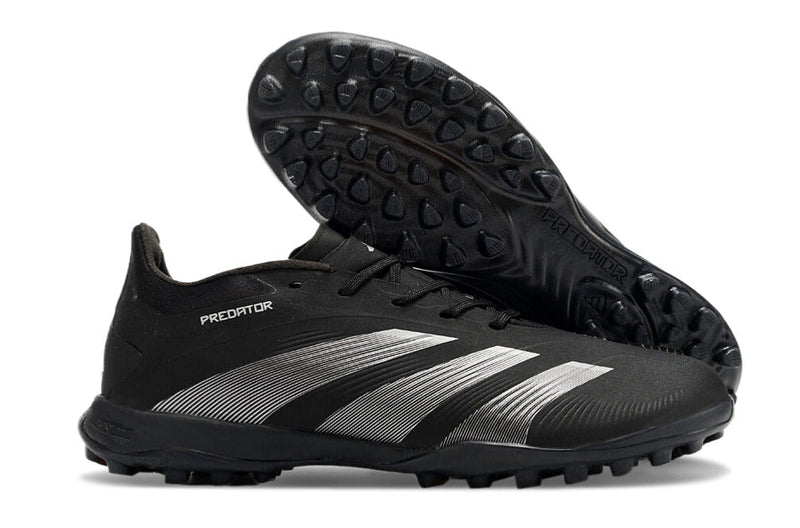 Chuteira Infantil Society Adidas Predator Elite TF Preta "Nightstrike Pack"