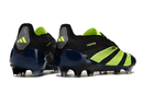Chuteira Campo Adidas Predator Elite FG Preta e Verde "Edition Merky Pack"