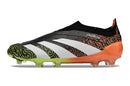 Chuteira Campo Adidas Predator LL Elite FG Preta, Laranja e Verde