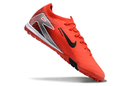 Chuteira Society Nike Air Zoom Mercurial Vapor 16 Elite TF Vermelha e Preta