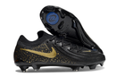 Chuteira Campo Nike Phantom GX 2 Elite FG Preta e Dourada