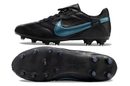 Chuteira Campo Nike Premier 3 FG Preto e Azul