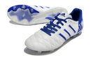 Chuteira Campo Adidas AdiPure 11 Pro FG Branca e Azul