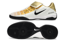 Chuteira Futsal Nike Total 90 IC Branco e Dourado