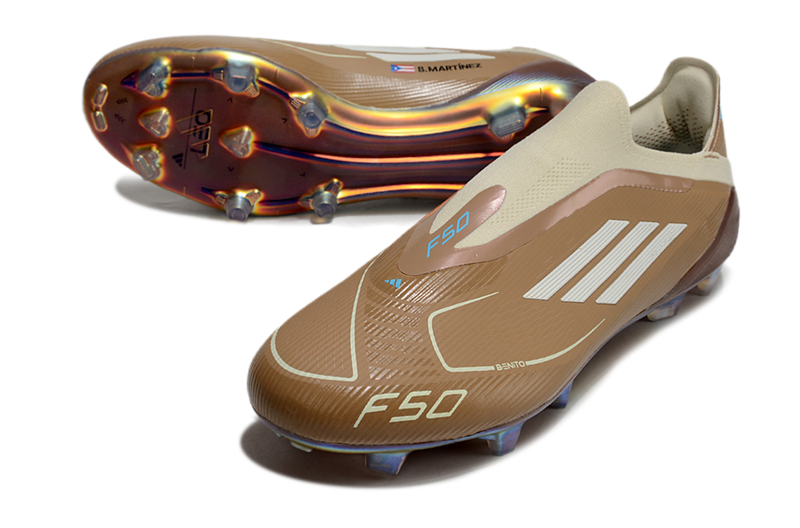 Chuteira Campo Adidas F50+ LL FG Marrom