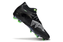 Chuteira Campo Puma Future 8 FG Preto e Verde